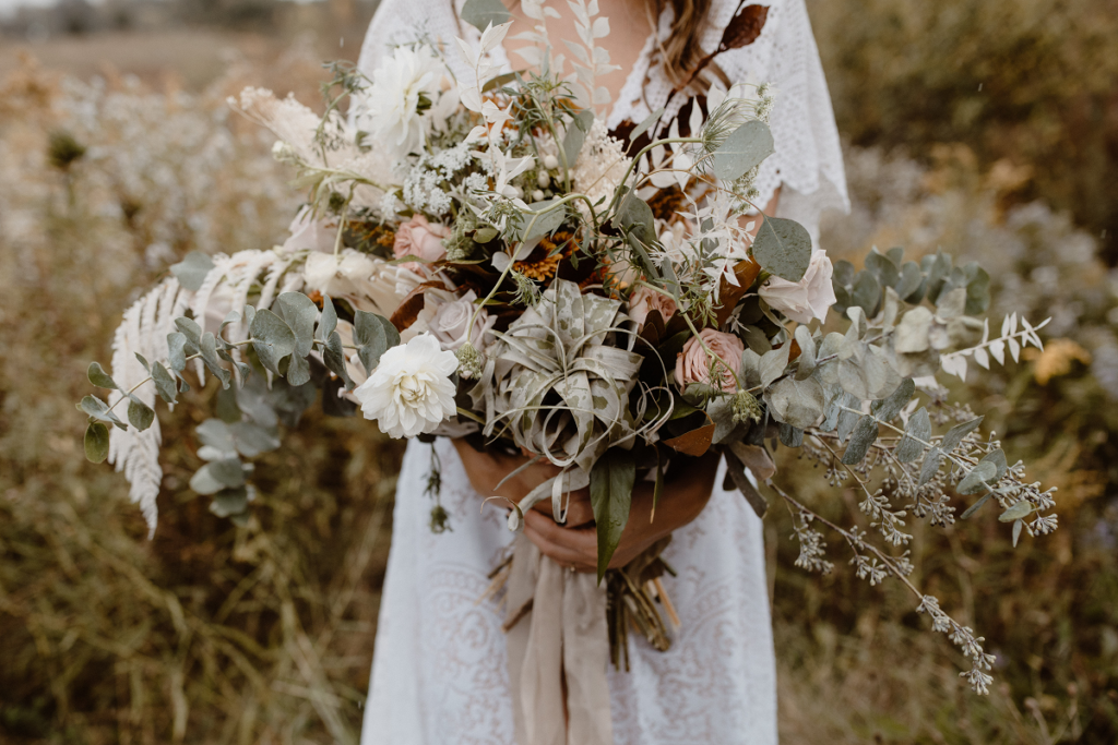 Kwiaty na ślub i wesele w stylu rustykalnym 