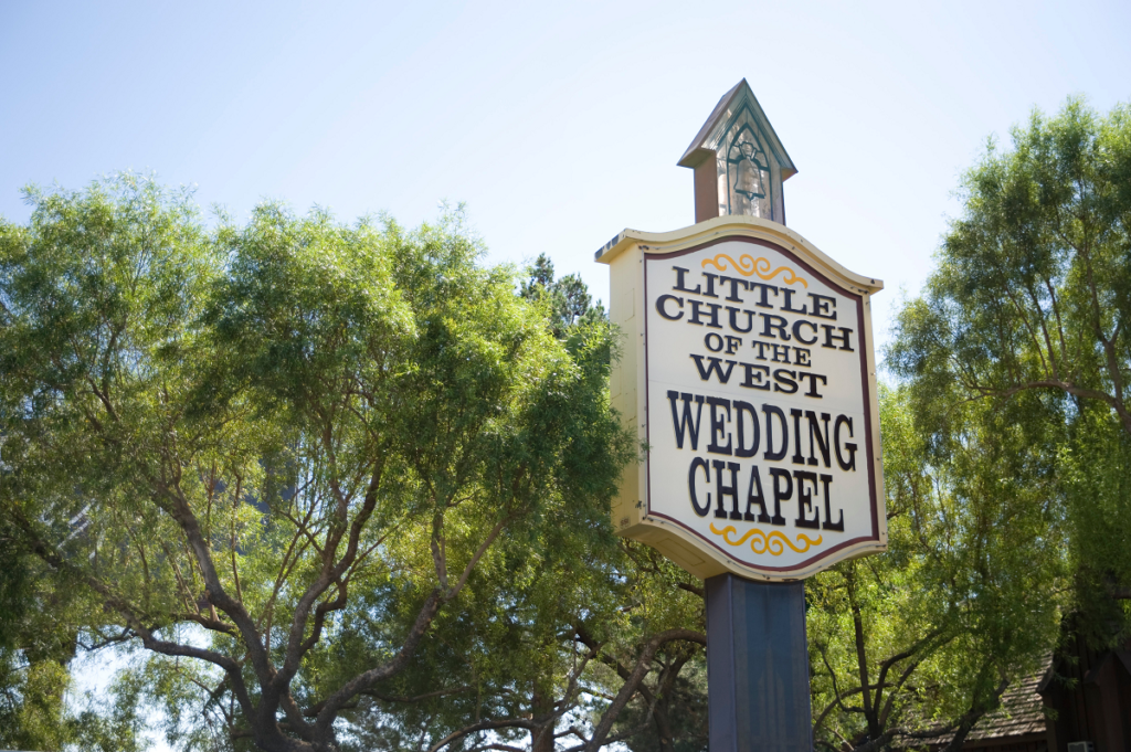 Ślub w Las Vegas - kapliczka
