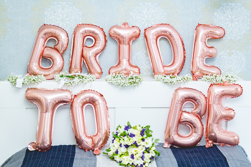 Bridal Shower - dekoracje z balonów