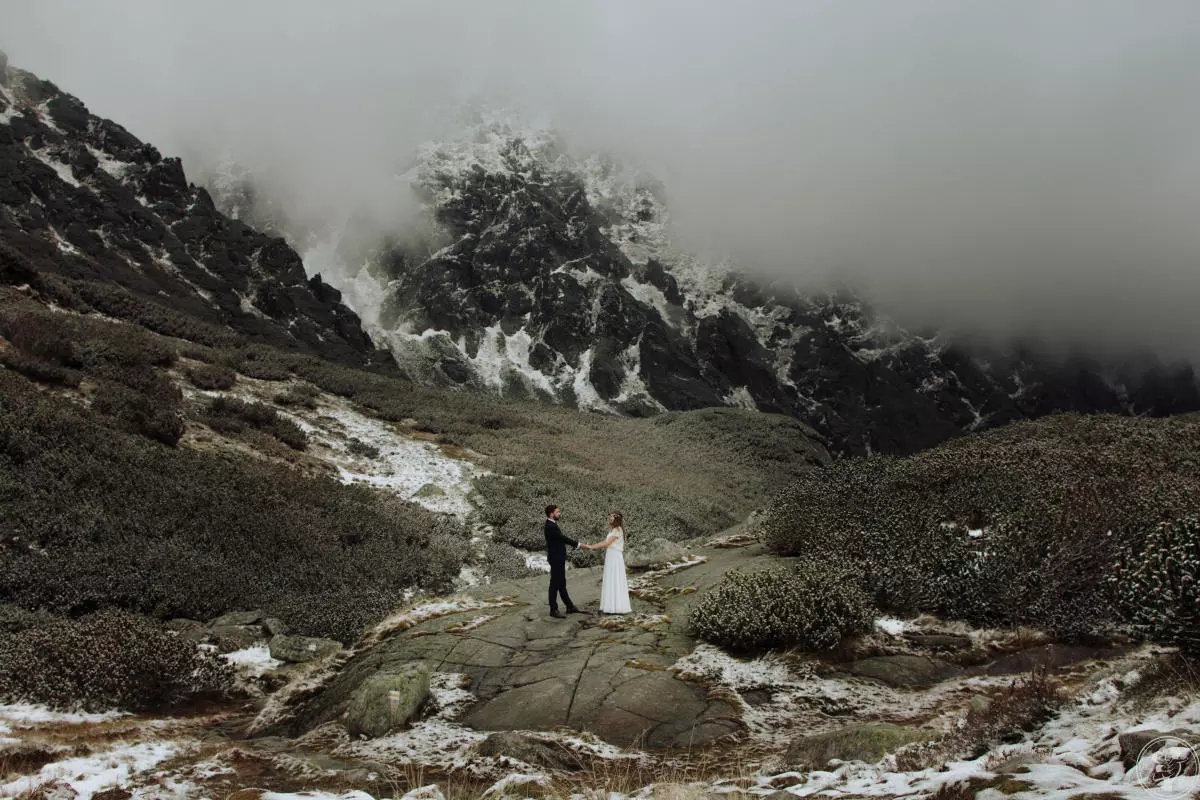 sesja ślubna w górach 