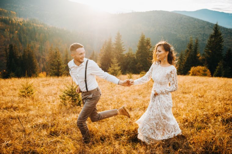 Koszty wesela zdjęcia ślubne w górach